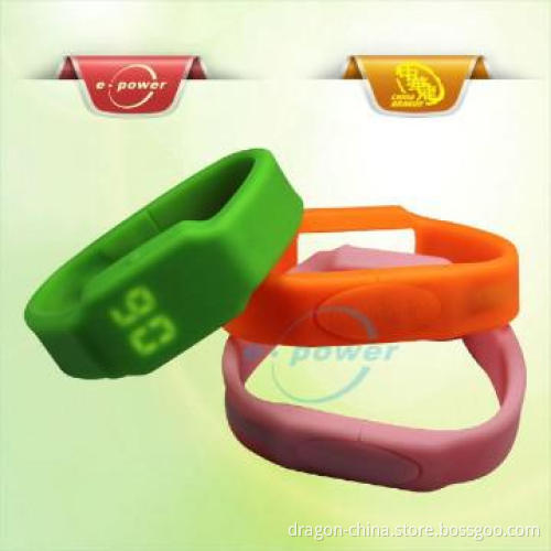 E-Power Bulk 4GB Silicone Watch USB Flash Drives U1103